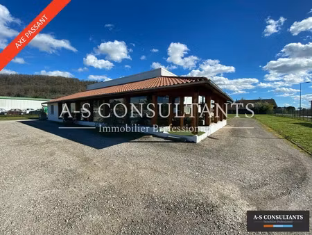 location commerce 780 m² à peyrins (26380)