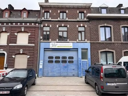a vendre - sclessin (lg) - immeuble industriel + habitation