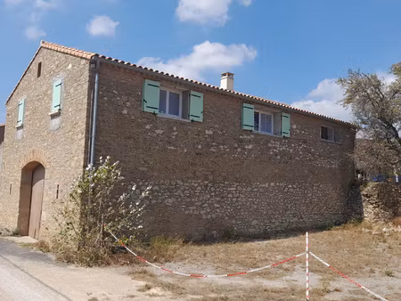 maison vigneronne avec grande remise  garage sur grande parc