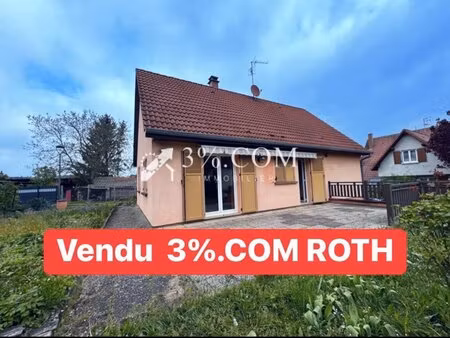 en vente maison 75 m² – 189 900 € |bossendorf