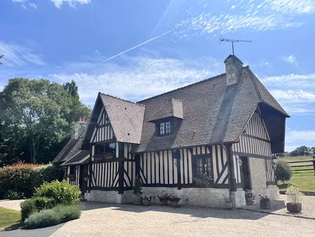 vente maison 6 pièces 157 m² à sainte-marguerite-de-viette (14140)  520 000 €