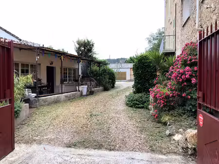 ensemble immobilier t13 de 368 m2 sur 1414 m2 de terrain avec piscine et garages