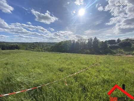 terrain 1000 m² cosnac