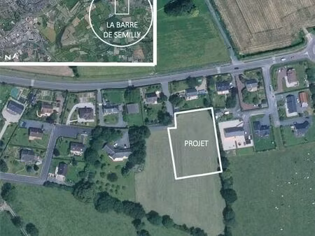 terrain 450 m² la barre-de-semilly