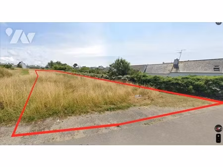 vente terrain 1362 m² à plouhinec (29780)  142 465 €