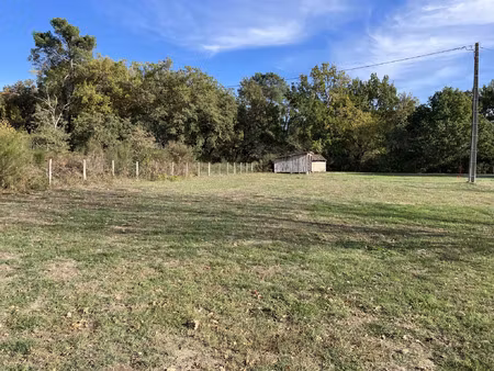 vente terrain 1263 m² pompogne (47420)