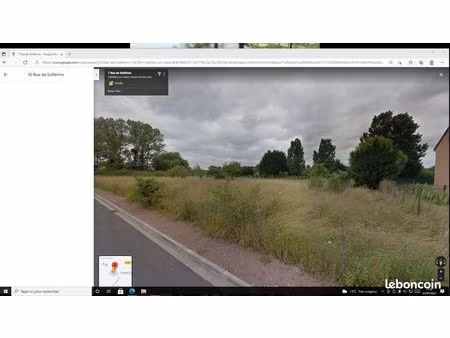 beau terrain à construire chatillon sur indre