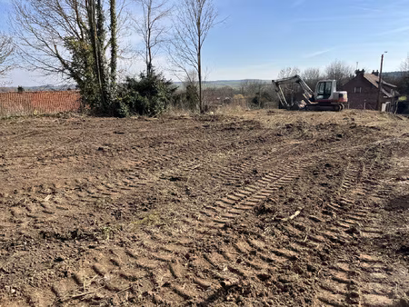 hangest sur somme - terrain a batir - 1900m2