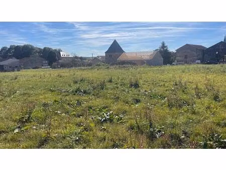 a vendre terrain constructible à jallaucourt
