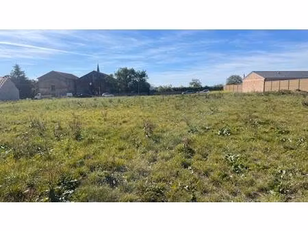 a vendre terrain constructible à jallaucourt