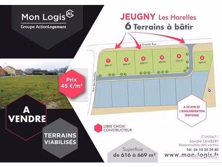 terrain jeugny