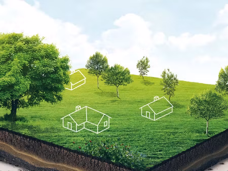 terrain 718 m² libre de constructeur