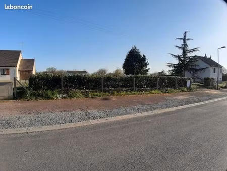 vente terrain pincé