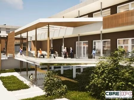 location bureau dax 99 m²