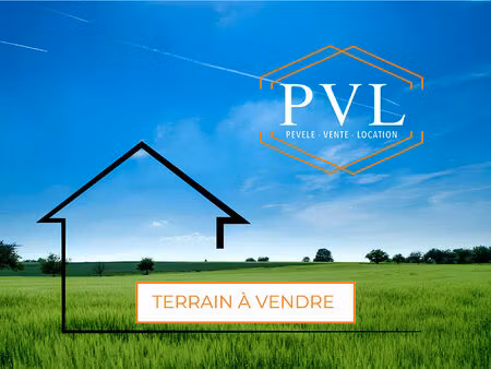 terrain 925 m2 camphin en pevele
