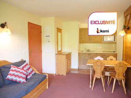 vente appartement 2 pièces 29.81 m² à villarembert (73300)  82 000 €