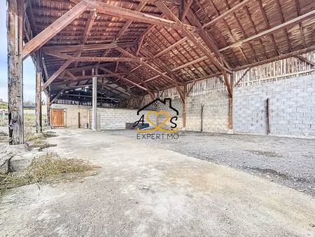grand hangar sur terrain de 777m2 à st georges sur allier