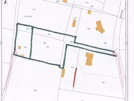 terrain de 4 869 m² à antoigny