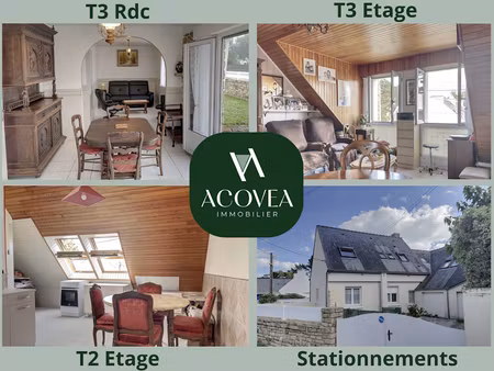vente immeuble 8 pièces 141 m² à carnac (56340)  850 340 €
