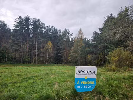 exclusivite ! lapte terrain constructible de plus de 2000 m2