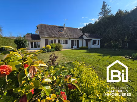 saint martin aux chartrains - maison avec vie de plain-pied 3 chambres et dépendance