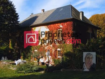 73100-manoir historique ancien château mouxy (comtes de loche ) + terrain 8484 m2 + option