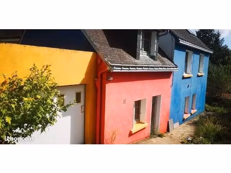 maison 4 chambres sur terrain forestier d'un hectare