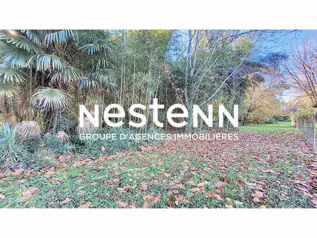 rare à nérac : superbe terrain constructible plat de 2000 m² arboré  viabilités et tout-à-