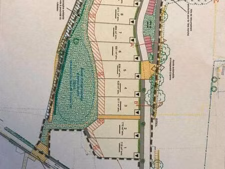 vente terrain à méral (53230) : à vendre / 604m² méral