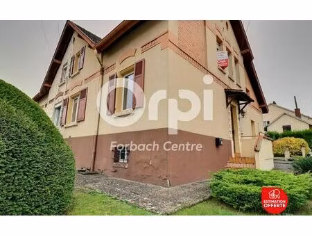 maison stiring-wendel 106 m² t-5 à vendre  102 300 €