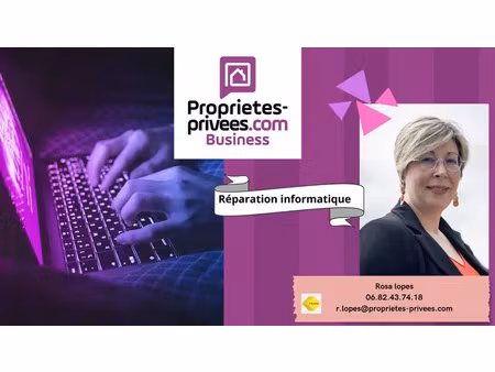 ille-et-vilaine-35400 saint malo - fonds de commerce réparation et installation informatiq