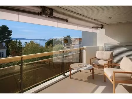 cannes palm beach - appartement 4 pieces de standing - vue mer