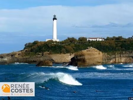 viager occupé - f80 ans - anglet (64600)