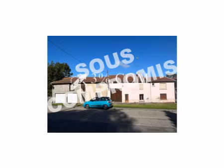 maison 146m² - 4ch + dépendances sur 1223m² à ferrière