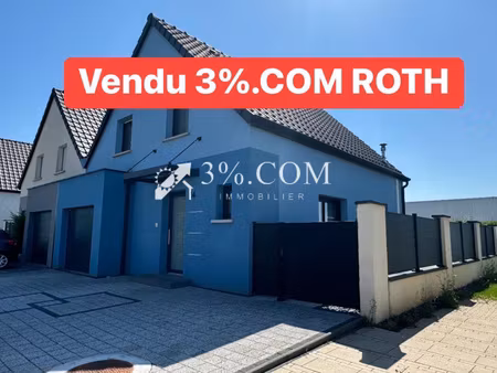 3%com jolie maison récente avec jardin