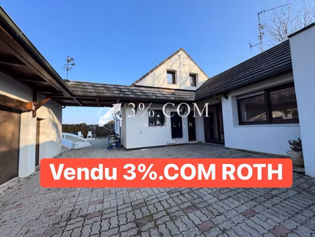 3%com belle maison avec 4 chambres- piscine et double garage