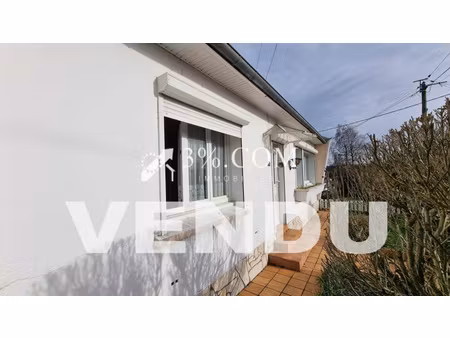 plain-pied - 2 chambres - jardin - garage & sous-sol !!