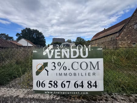 3%com terrain de construction 5 ares