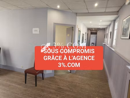 centre ville pompey- local professionnel 8 pieces 137m2 - 2 places de parking cave