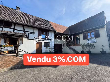 3%com ensemble de 2 maisons 255m2 avec cour et jardin - 7 ares