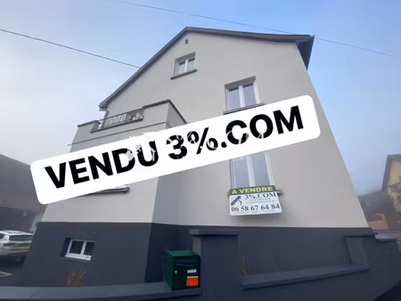 3%.com beau f3 refait à neuf 84m²- parking- cave