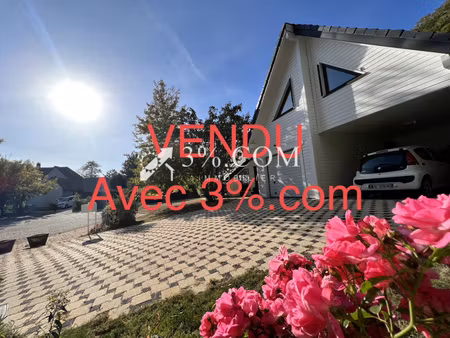 3%.com -en exclusivité à achenheim  maison individuelle de 2002  4 chambres  1 jardin  1 p