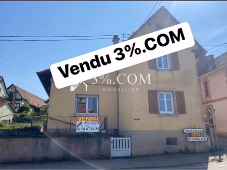 3%com maison avec jardin et grange au centre de bossendorf.