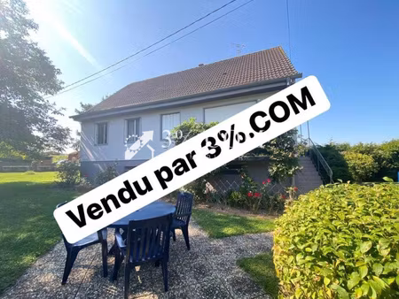 3%.com maison de plain pied avec 3 chambres sur terrain de 9.93 ares