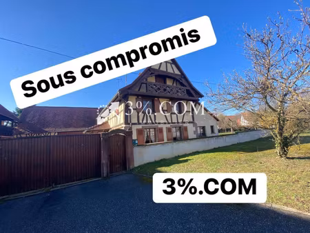 3%.com corps de ferme avec dépendance et jardin - 15 ares