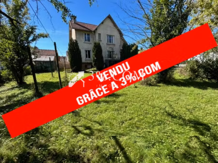 maison de 90m² 3chambres+terrain 642m²+dépendances à gandrange