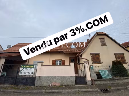 3%.com maison à rénover avec jardin sur terrain de 4.85 ares