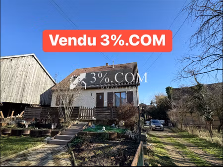 3%com maison avec 3 chambres et jardin