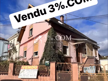 3%.com maison à rénover 130m² à mommenheim