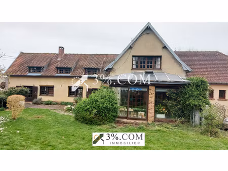 idéal gite ! 2 maisons de caractère. secteur moyenneville sur 9250 m² de parc paysagé.